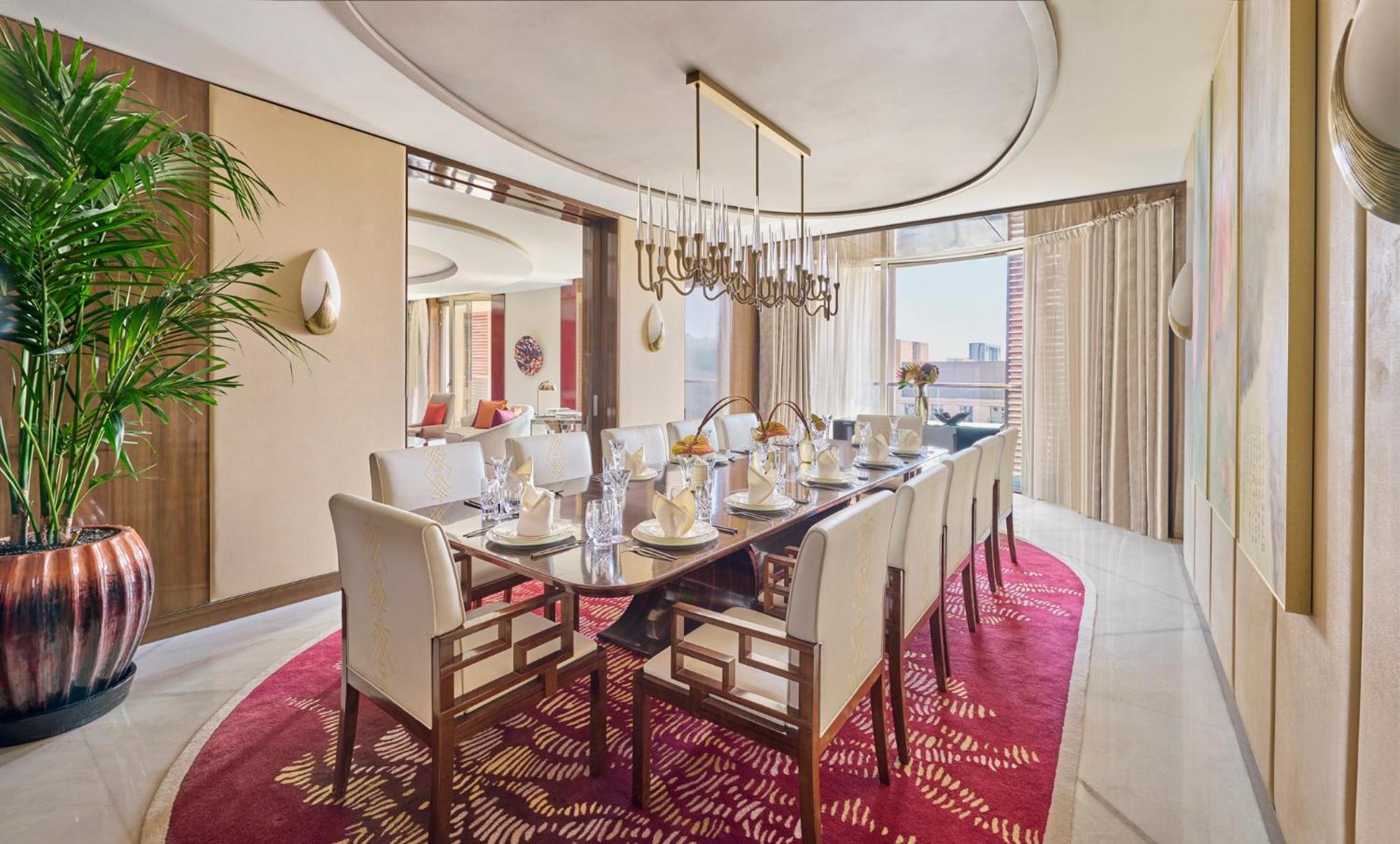 Mandarin Oriental Al Faisaliah, Riyadh Eksteriør billede Dining room