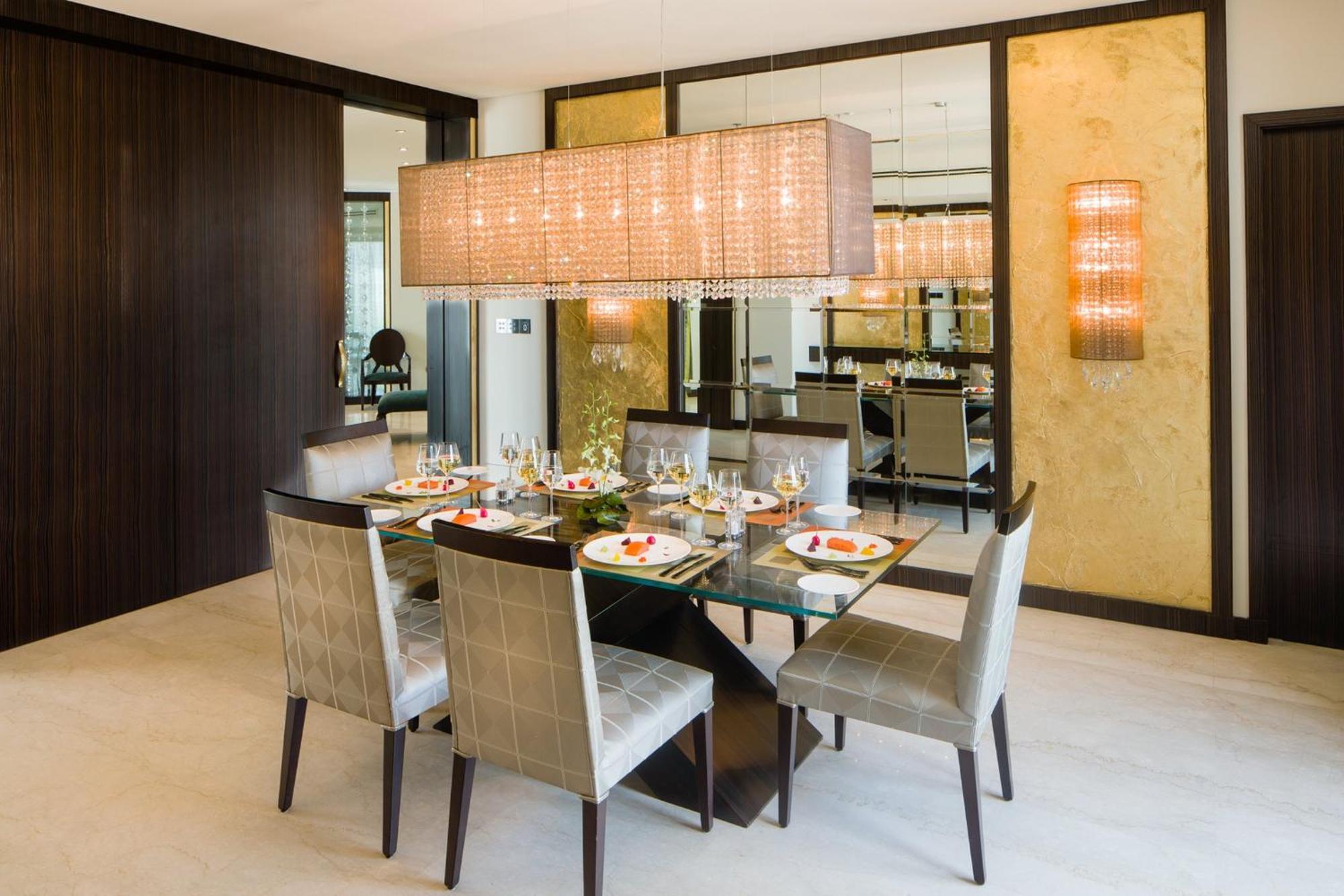 Mandarin Oriental Al Faisaliah, Riyadh Eksteriør billede A dining room
